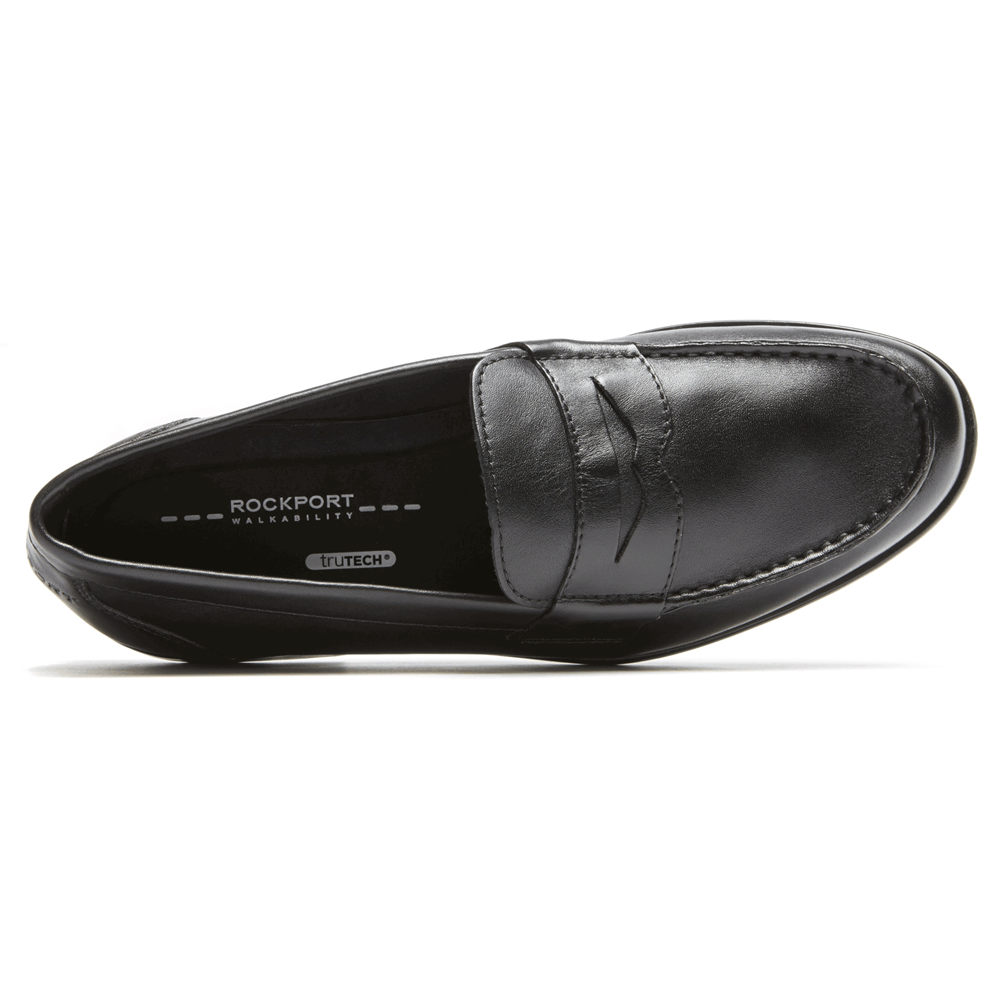 Rockport Singapore Mens Loafers - Classic Penny Black - WX3241759